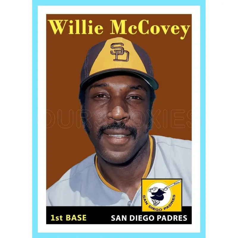 Willie McCovey 1958 Topps Custom Card - 4137