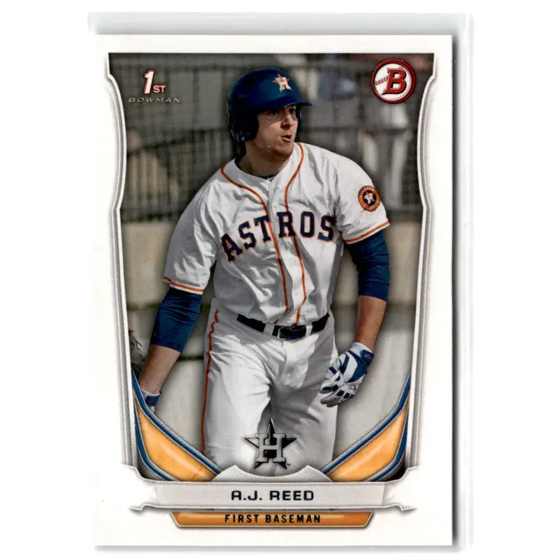 2014 Bowman Draft Picks & Prospects A.J. Reed #DP40