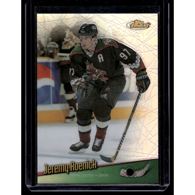 1998-99 Topps Finest - No-Protector Refractor - Jeremy Roenick #30