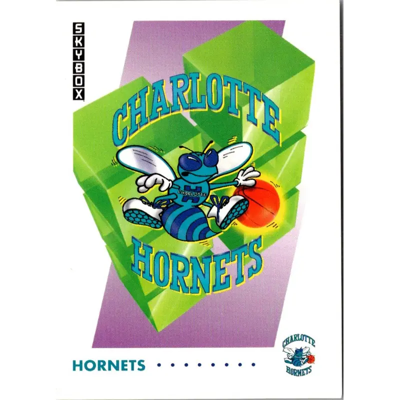 1991 SkyBox Charlotte Hornets Logo #353