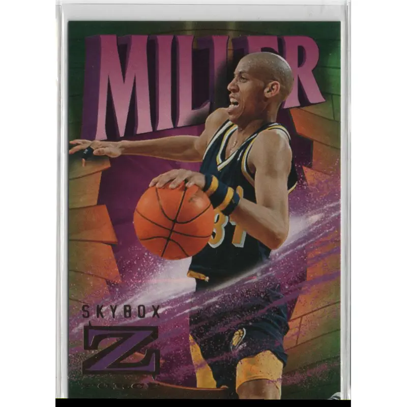 1996 SkyBox Z-Force Z-Cling Reggie Miller #38