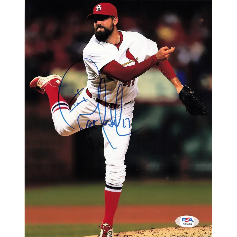 Pat Neshek signed 8x10 photo PSA/DNA St. Louis Cardinals Autographed