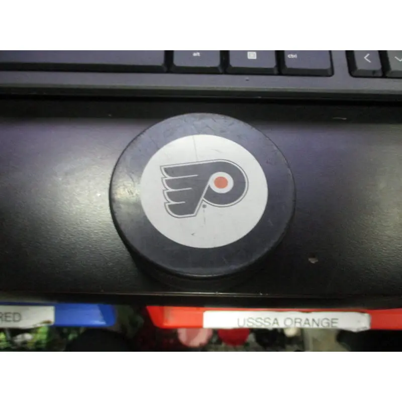 Used Vintage Flyers Hockey Puck