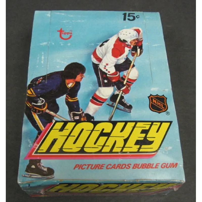 1977/78 Topps Hockey Unopened Wax Box (BBCE)