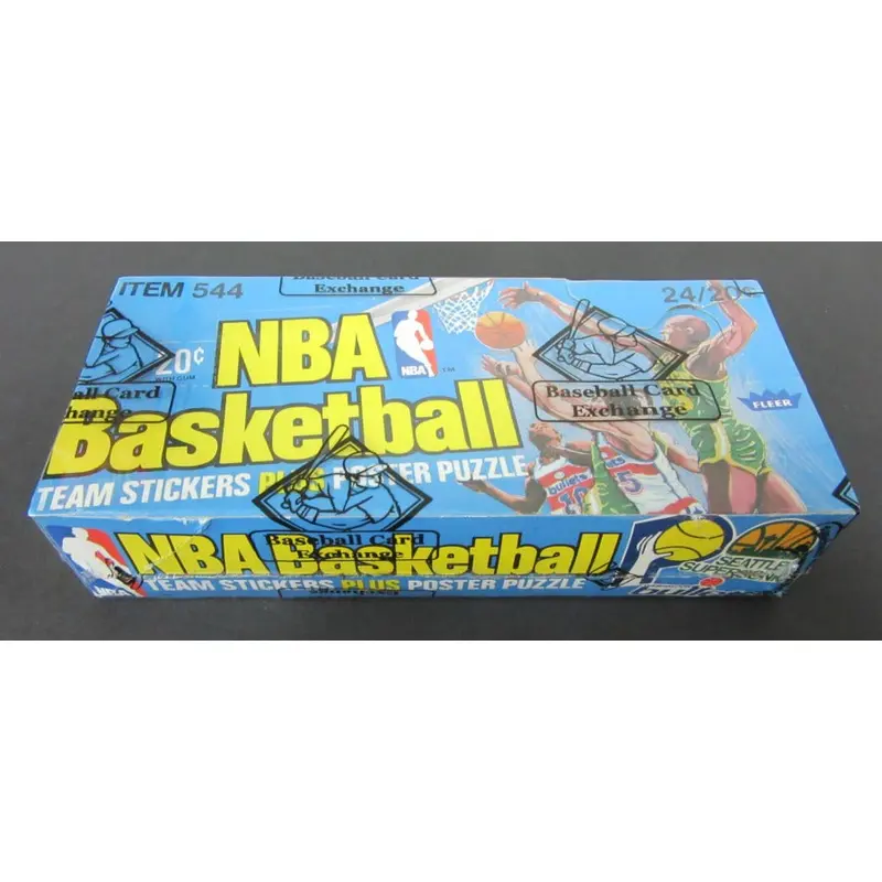 1978/79 Fleer Basketball Stickers Unopened Wax Box (BBCE)