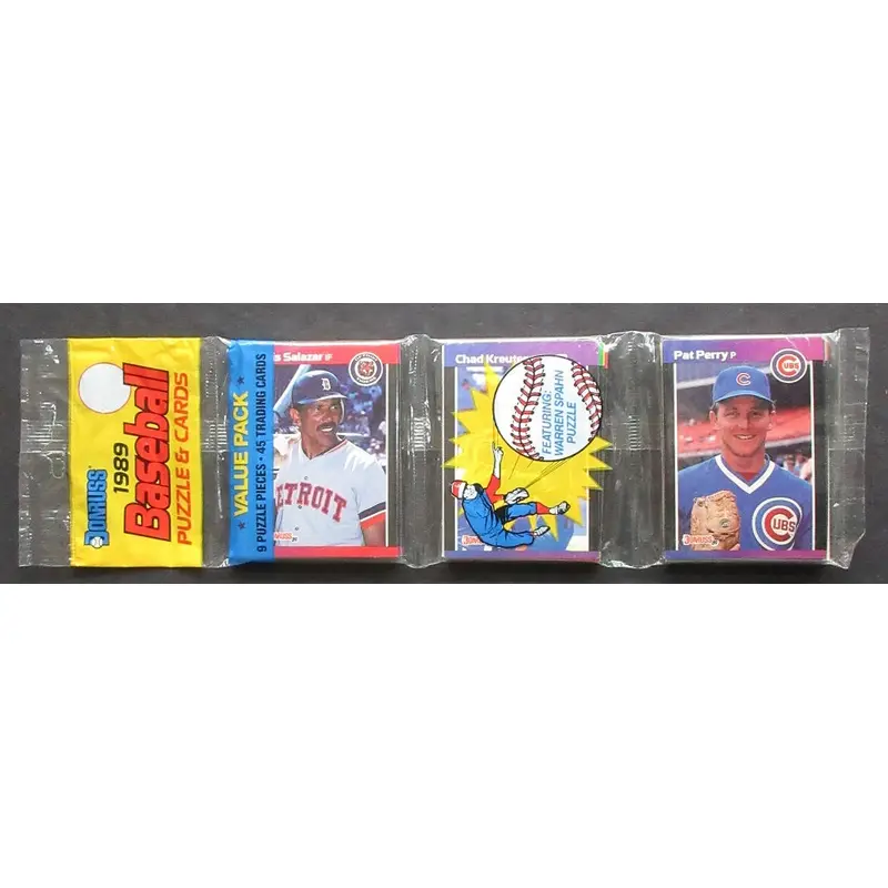 1989 Donruss Baseball Unopened Rack Pack