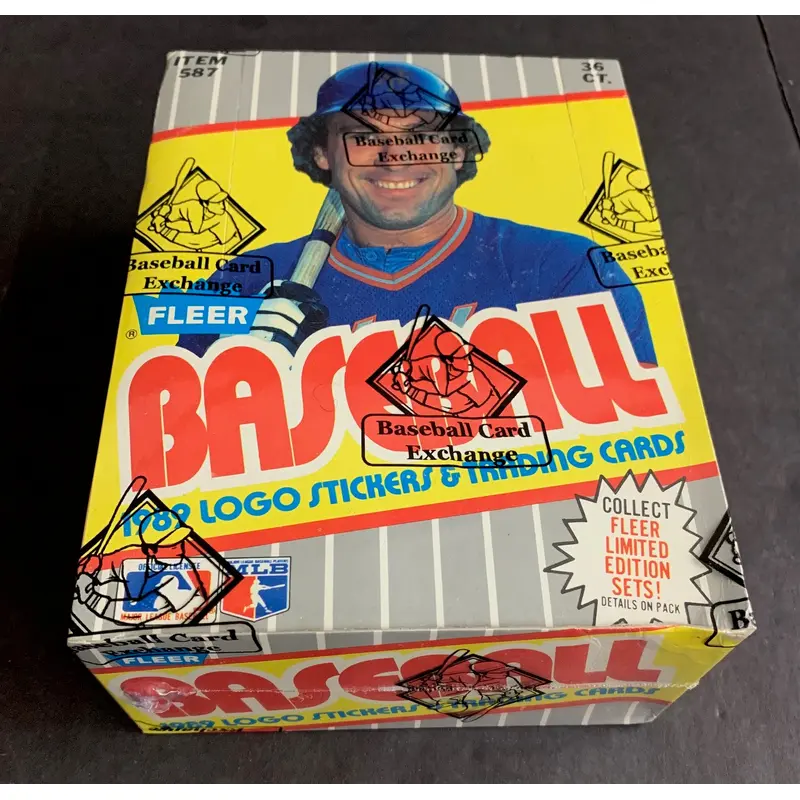 1989 Fleer Baseball Unopened Wax Box (FASC) (Code 83362)
