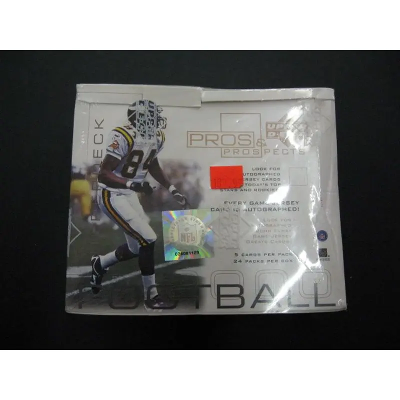 2000 Upper Deck Pros & Prospects Football Box (Hobby)
