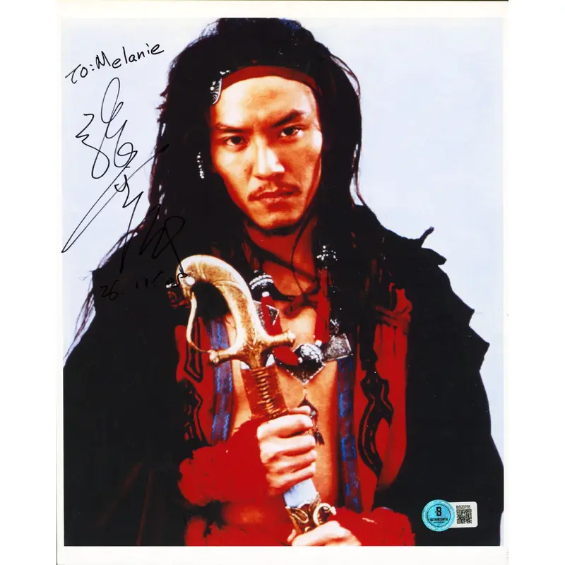 Chang Chen Crouching Tiger, Hidden Dragon Authentic Signed 8.5x11 Photo BAS