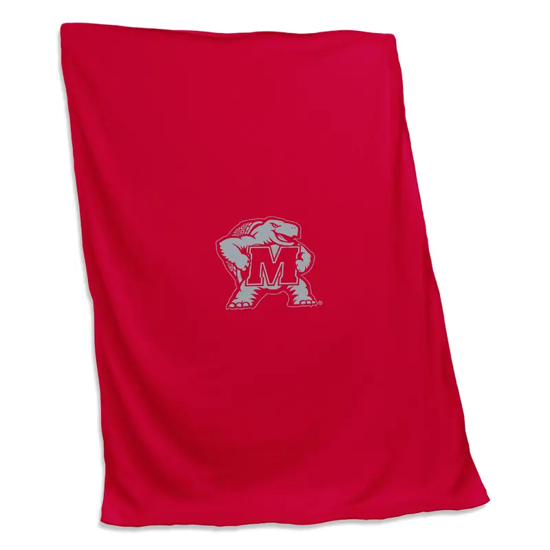 Maryland Mascot Sweatshirt Blanket (Screened)