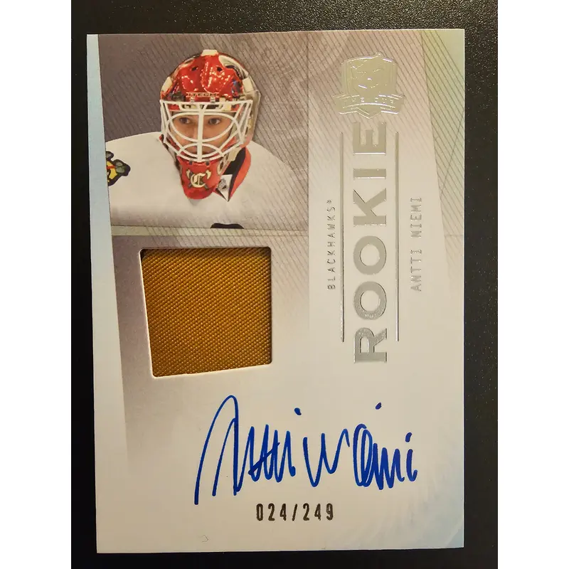 2009-10 Upper Deck The Cup RPA - Antti Niemi #134 /249 RC