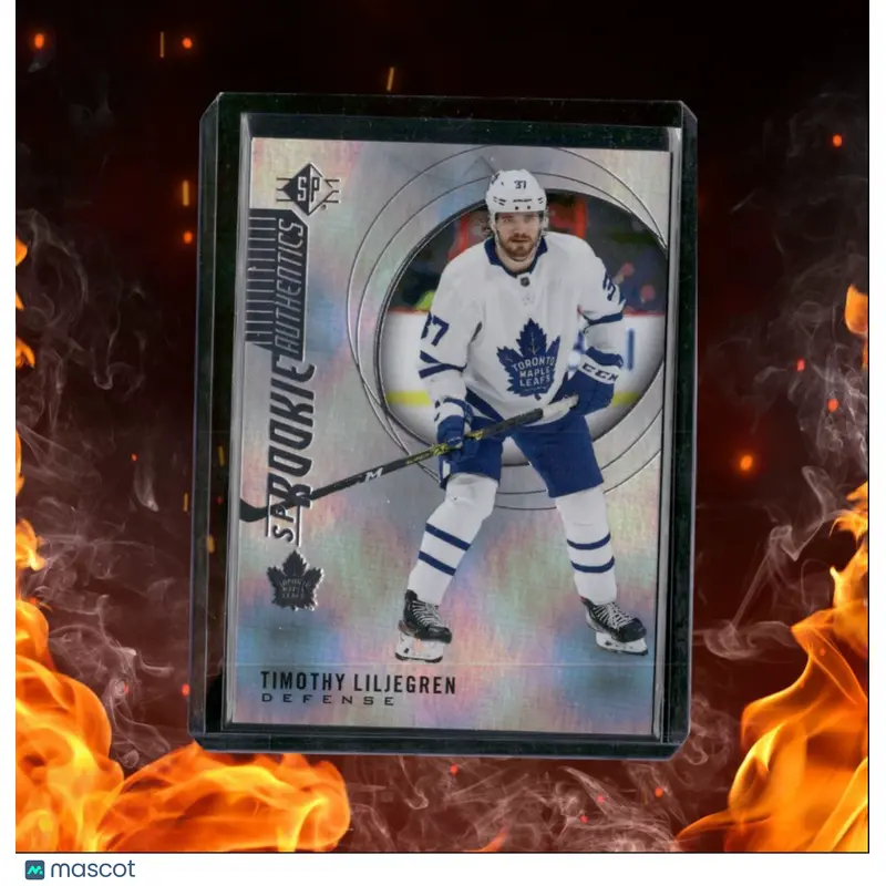 2021-22 Upper Deck SP Timothy Liljegren Silver Rookie #125