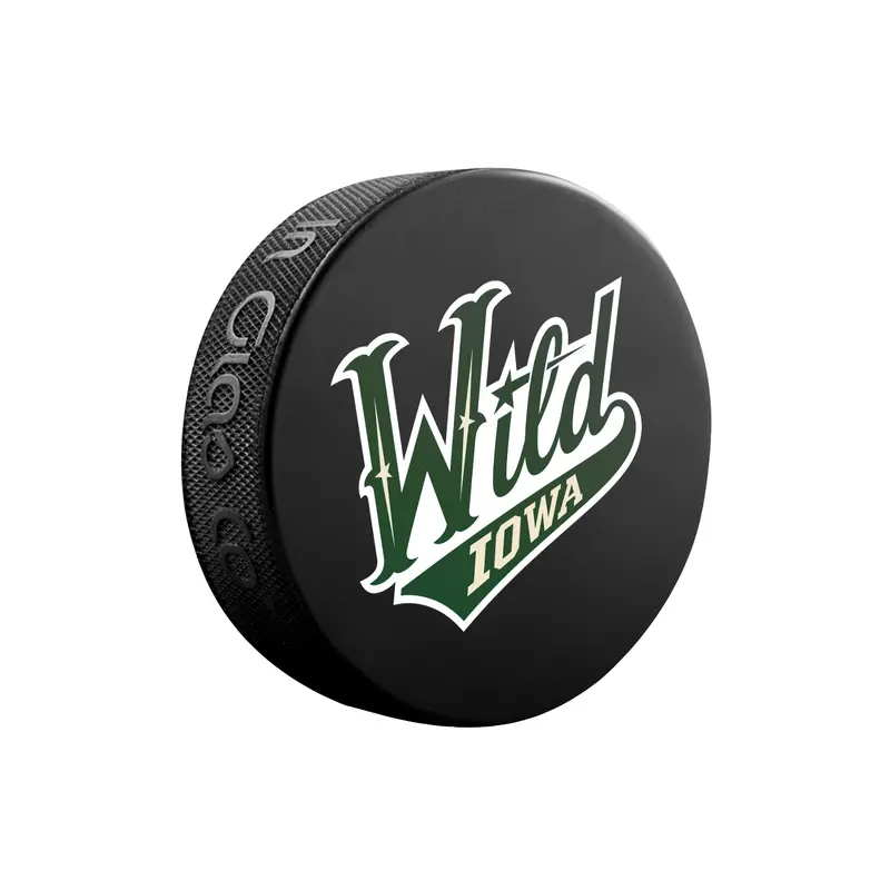 AHL Iowa Wild Classic Souvenir Hockey Puck