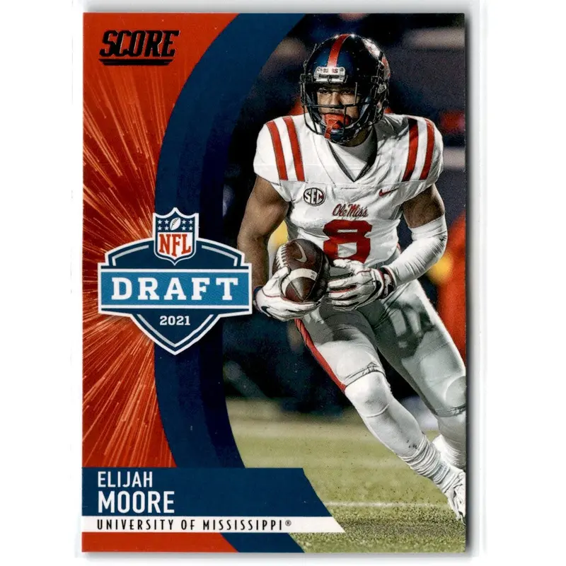 2021 Score NFL Draft Elijah Moore #D13
