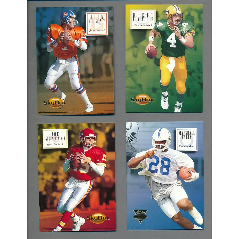 1994 Skybox Premium Football Complete Set (w/ Inserts) (200) NM/MT MT