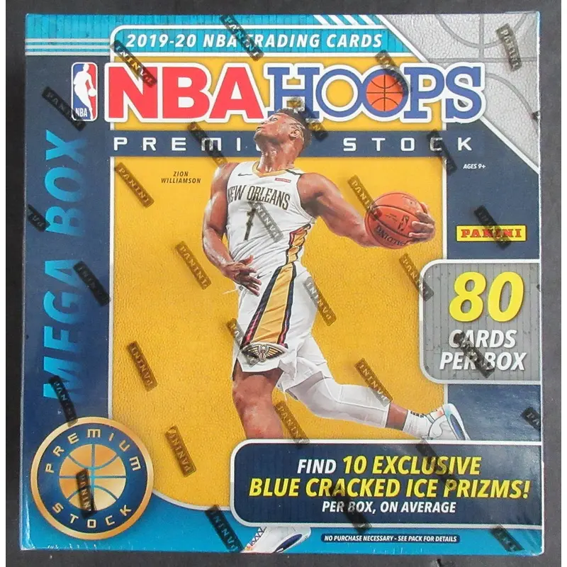 2019/20 Panini Hoops Premium Stock Basketball Mega Box (10/8)