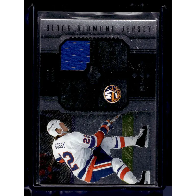 2005-06 Upper Deck Black Diamond - Jersey - Mike Bossy #J-BO