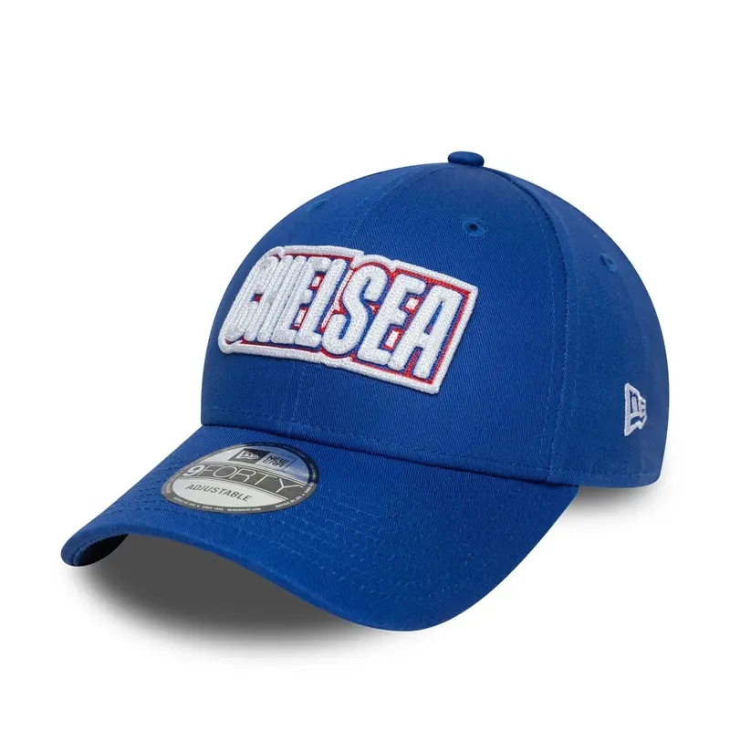 Chelsea FC Lion Crest Keyline Blue 9FORTY Adjustable Cap