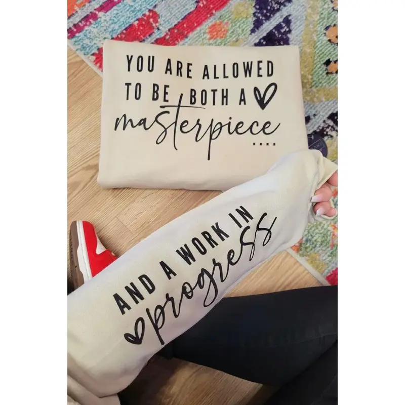 You are allowed to be a masterpiece