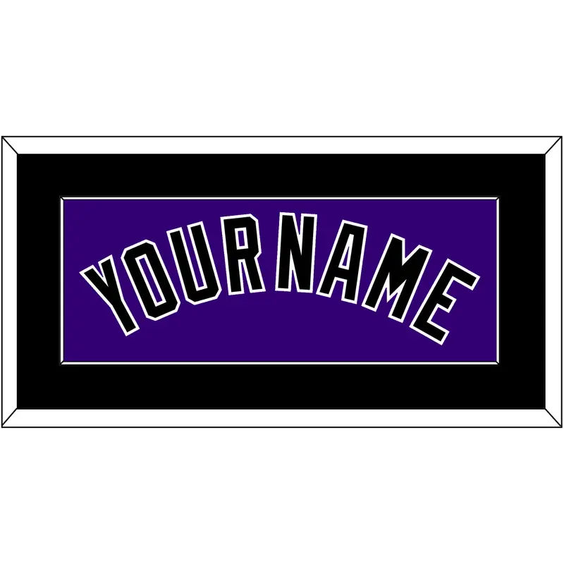 Colorado Name - Alternate Purple - Single Mat 2