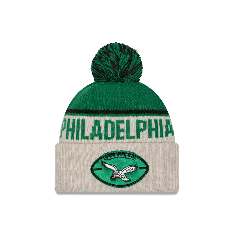 New Era - Philadelphia Eagles - NFL Sideline Beanie - Stone/OTC