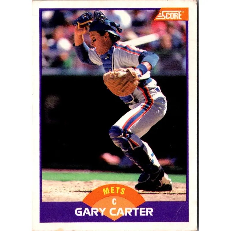 1989 Score Gary Carter #240