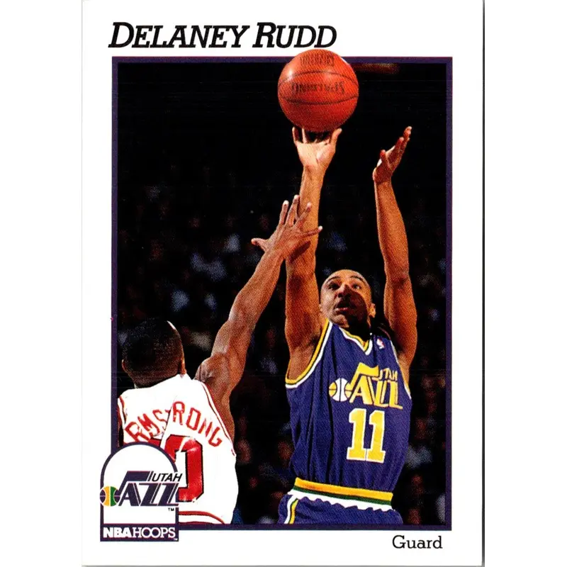 1991 Hoops Delaney Rudd #442