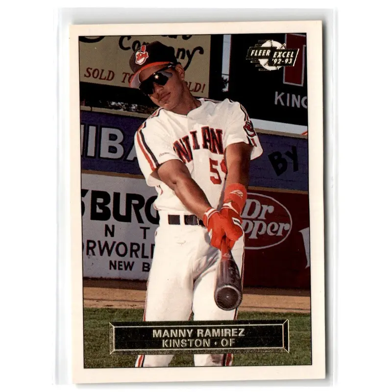 1992 Fleer Excel Manny Ramirez #164