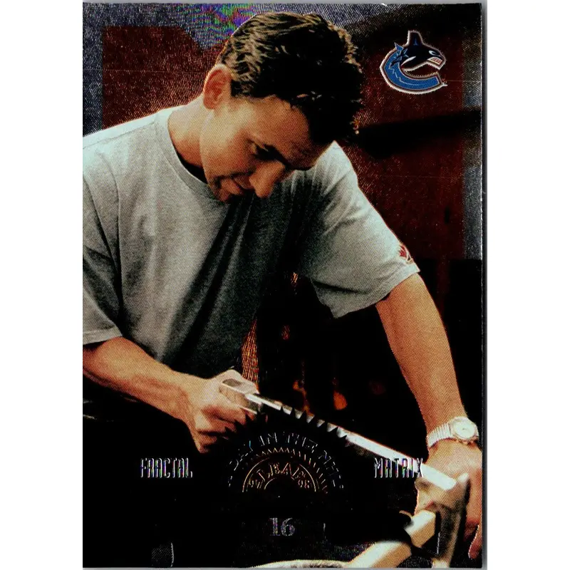 1997 Leaf Fractal Matrix Trevor Linden #190