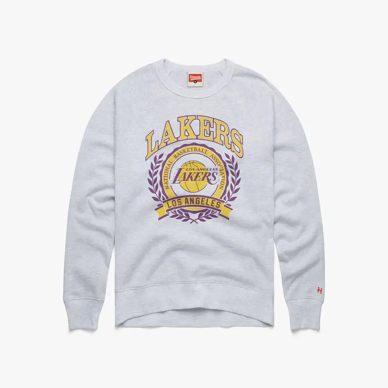 Los Angeles Lakers Crest Crewneck