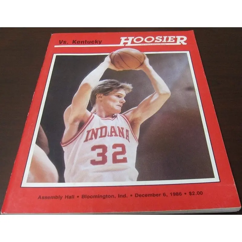 1986 Indiana University vs Kentucky Basketball Program