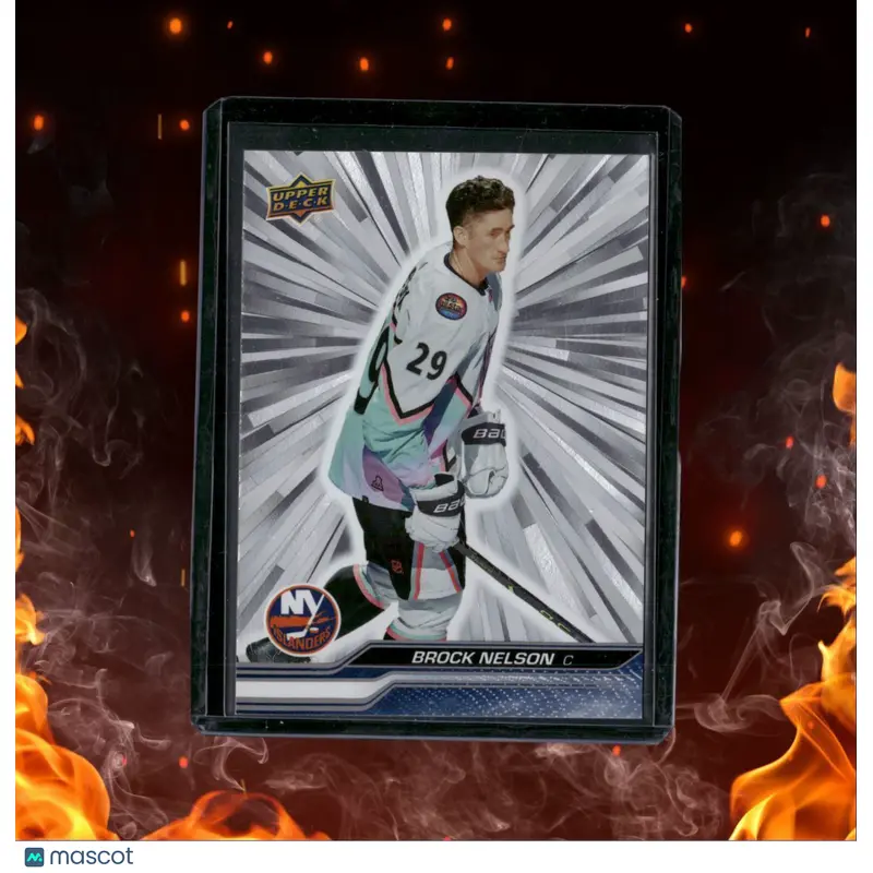 2023-24 Upper Deck Brock Nelson Outburst Silver All-Star #681