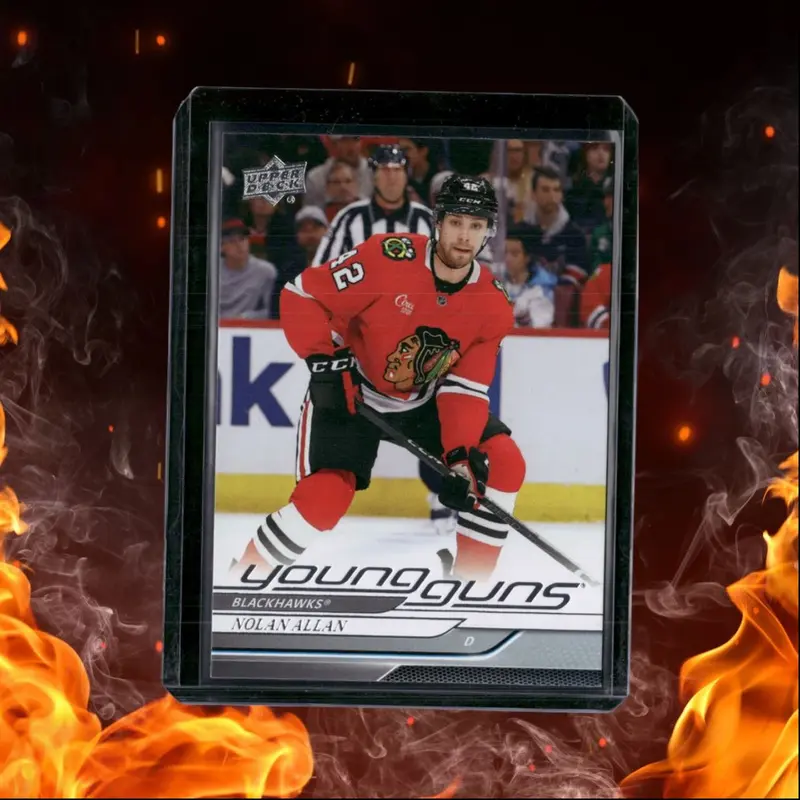 2024-25 Upper Deck Nolan Allan Young Guns (A) Rookie #491