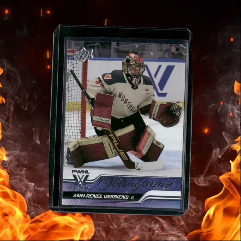 2024-25 Upper Deck PWHL Ann-Renee Desbiens Young Guns (A) Rookie #60