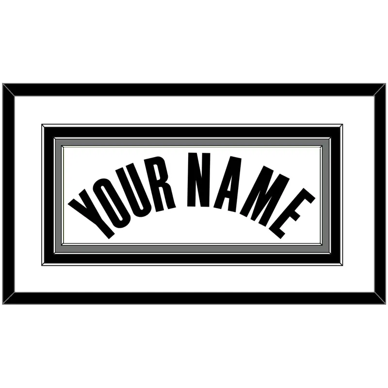 Brooklyn Name - White Association - Triple Mat 1