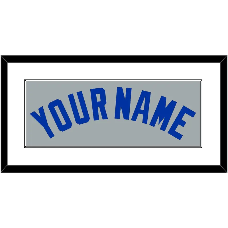 Toronto Name - Road Gray (1989-1996) - Single Mat 1