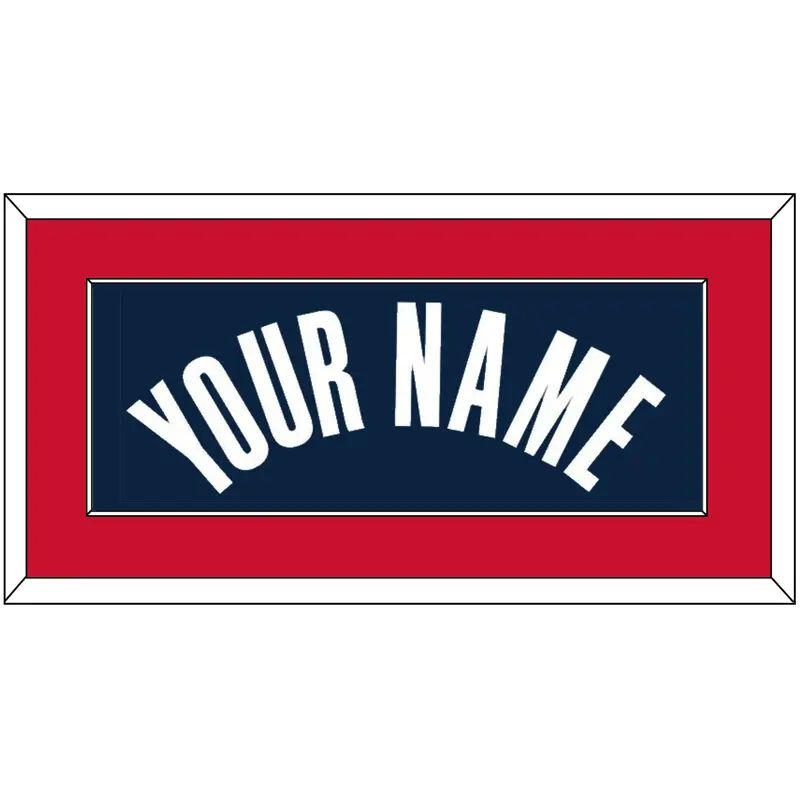 Washington Name - Blue Icon - Single Mat 2