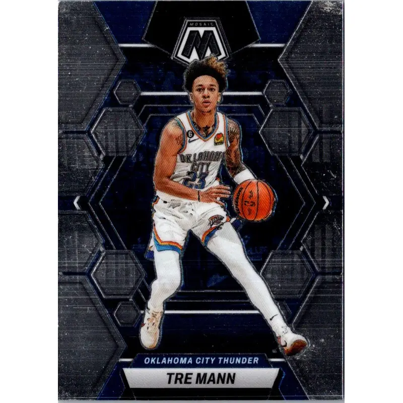 2022 Panini Mosaic Blue Tre Mann #186