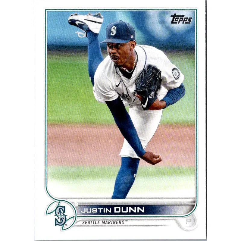 2022 Topps Justin Dunn #185
