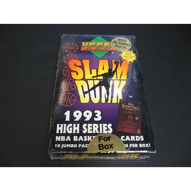 1992/93 Upper Deck Basketball High Series Box (Slam Dunk) (10/23)