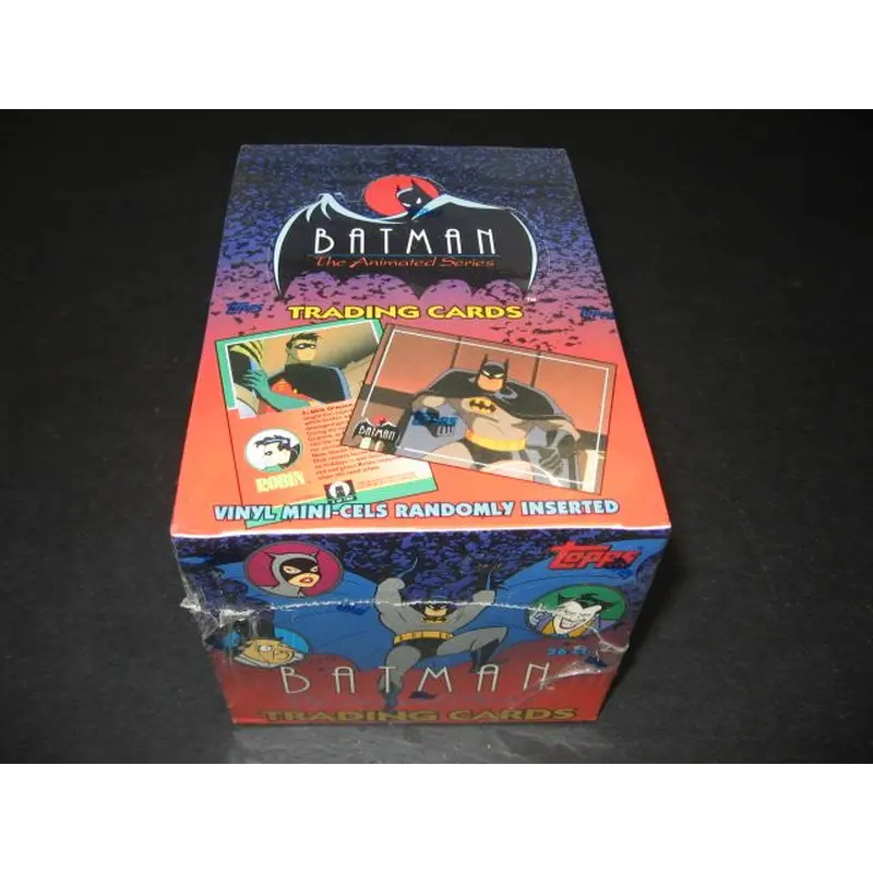 1993 Topps Batman The Animated Series - Series 1 Box