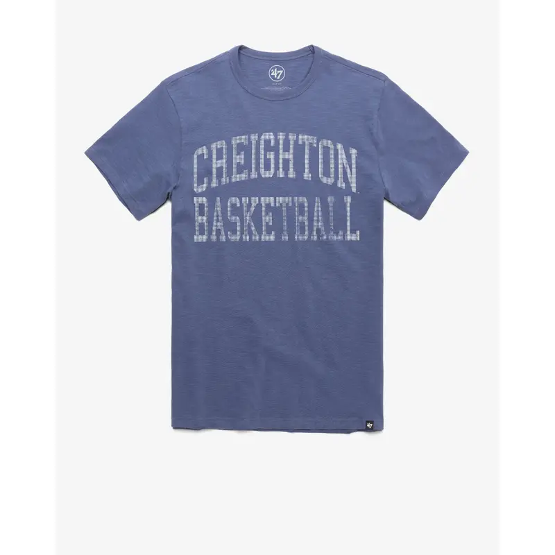 CREIGHTON BLUE JAYS CLASSIC BLOCK '47 SCRUM TEE