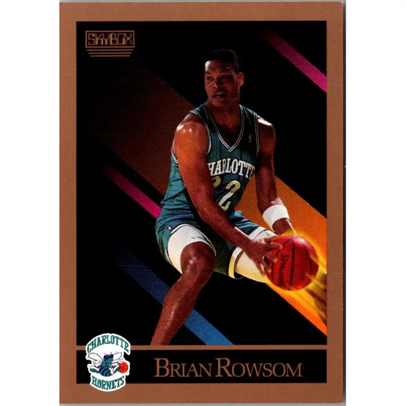 1990 SkyBox Brian Rowsom #34