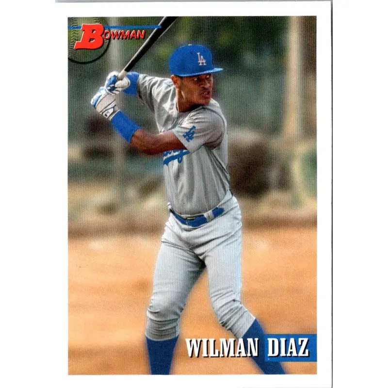 2021 Bowman Heritage Wilman Diaz #165