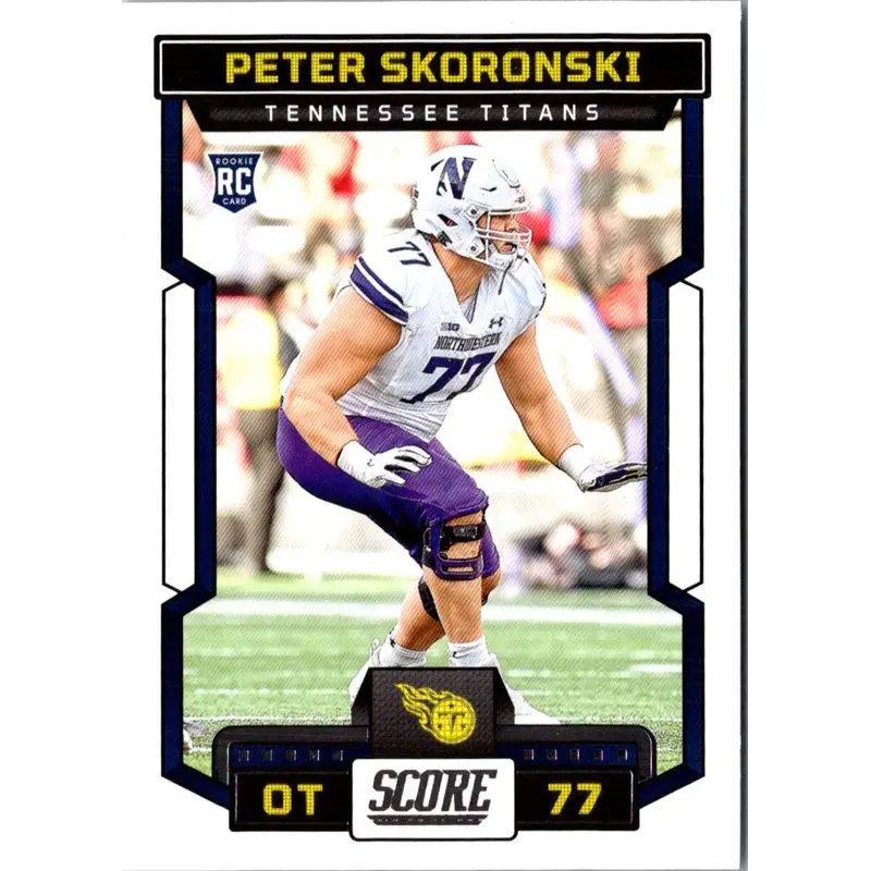 2023 Score Peter Skoronski #397 Rookie