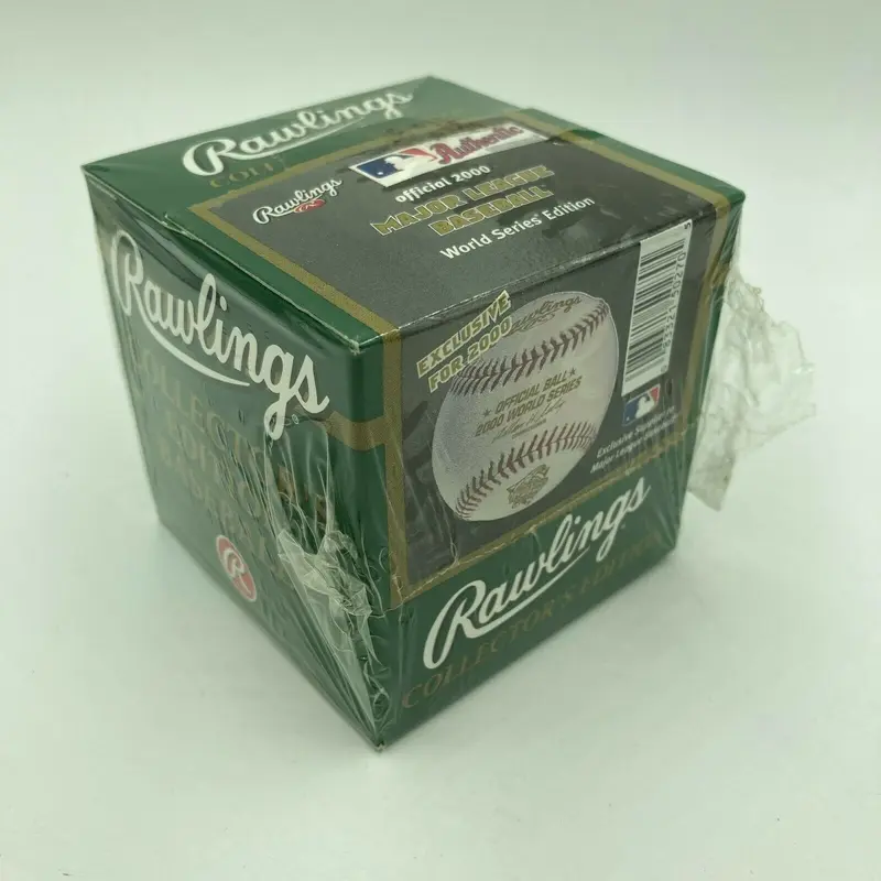 New Rawlings Official 2000 World Series Baseball New York Yankees & Mets