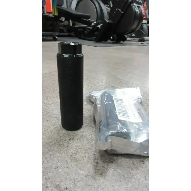 Vuwuma Amotor Bike Pegs Aluminum 3/8 inch Axles (Black)