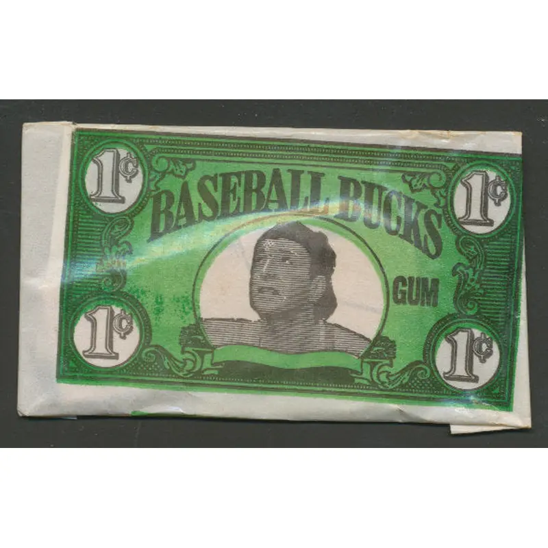 1962 Topps Baseball Bucks Unopened Wax Pack