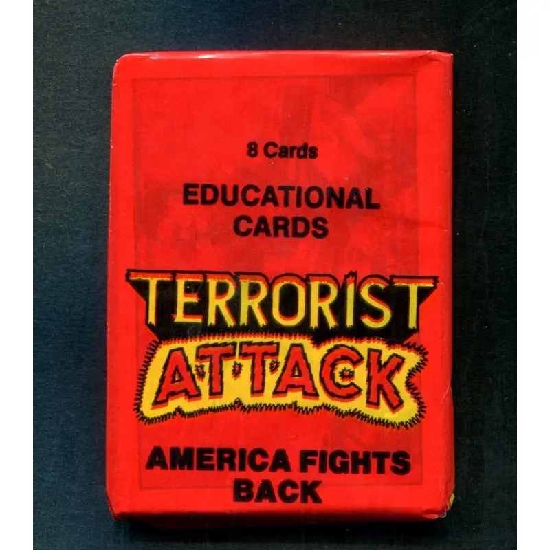 1987 Piedmont Terrorist Attack Unopened Wax Pack