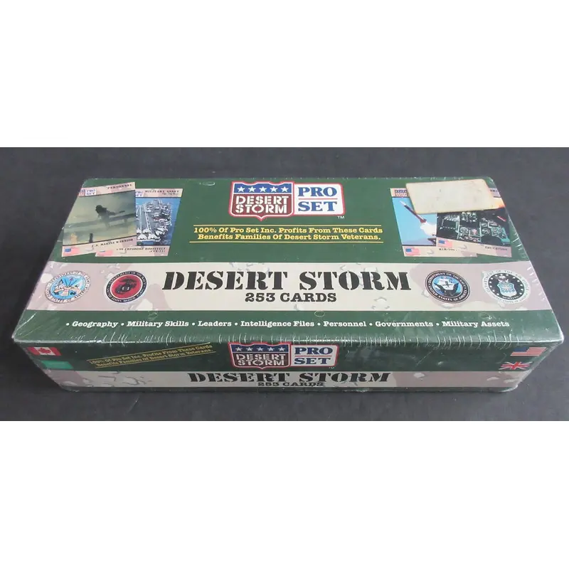 1991 Pro Set Desert Storm Factory Set